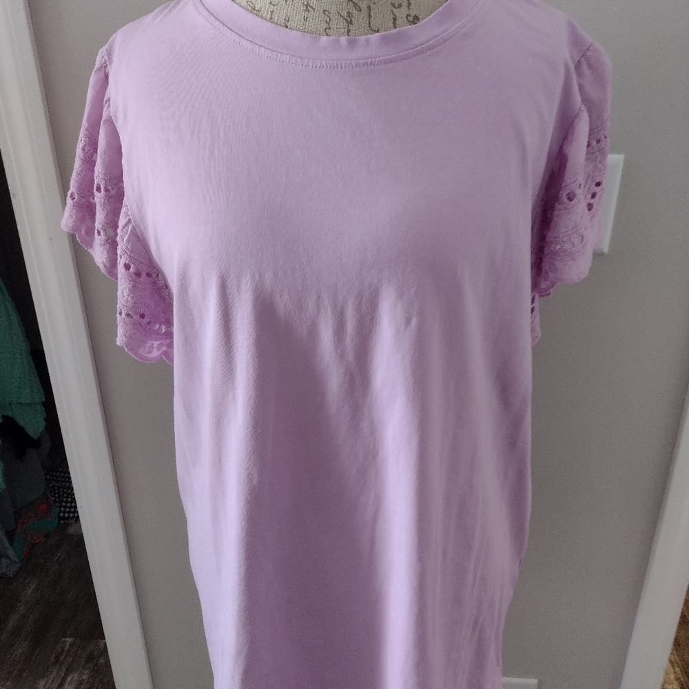 Flutter Sleeve Top - Picture 1 of 2
